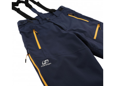 Men's pants AMMAR blue nights (yellow)