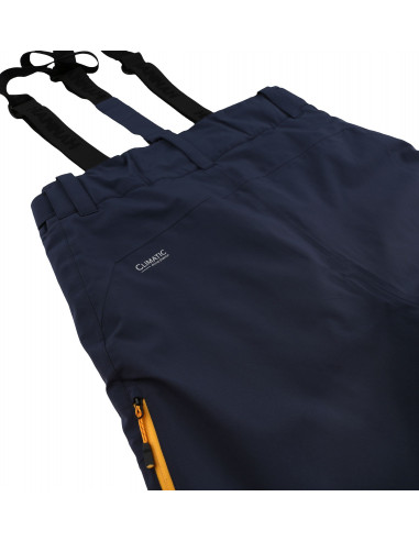 Men's pants AMMAR blue nights (yellow)