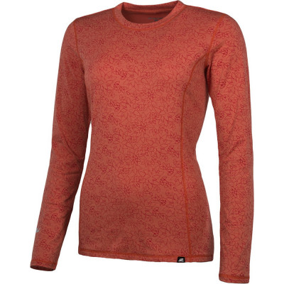 Ladies t-shirt ls COTTONET L 24 Hot coral (red)