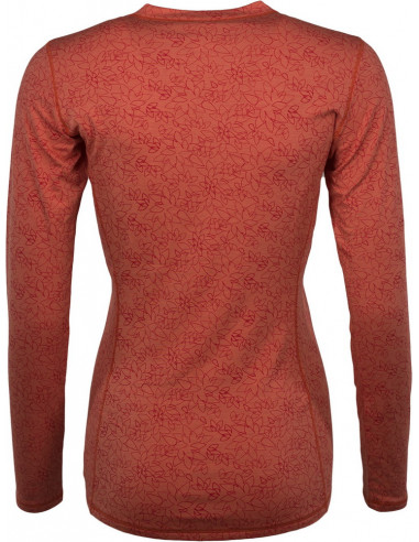 Ladies t-shirt ls COTTONET L 24 Hot coral (red)