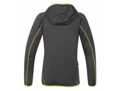 Ladies zip neck Trina Pewter