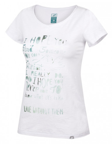 Ladies t-shirt ss Kaira Bright white