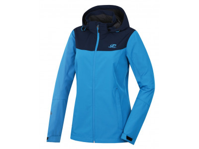 Ladies jacket Ganni Lite Methyl blue/black iris