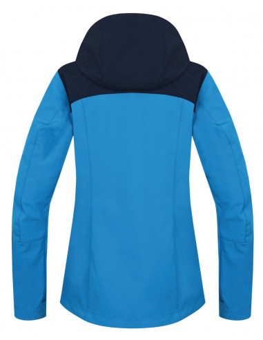 Ladies jacket Ganni Lite Methyl blue/black iris