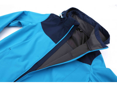 Ladies jacket Ganni Lite Methyl blue/black iris