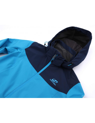 Ladies jacket Ganni Lite Methyl blue/black iris