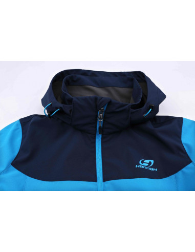 Ladies jacket Ganni Lite Methyl blue/black iris