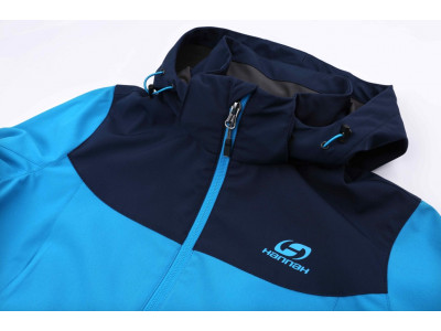 Ladies jacket Ganni Lite Methyl blue/black iris