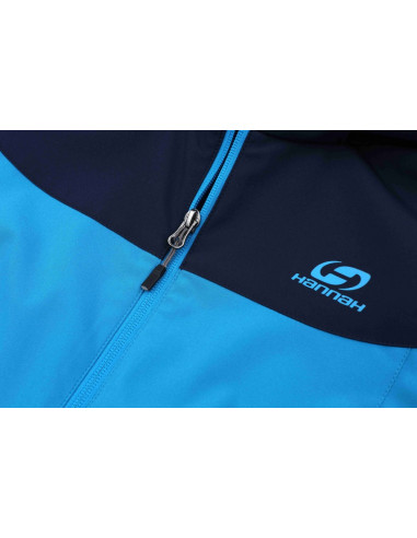 Ladies jacket Ganni Lite Methyl blue/black iris