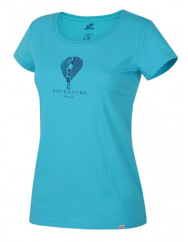 Ladies t-shirt Arabel Blue curacao