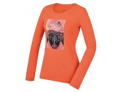 Ladies t-shirt ls Elisia Fresh salmon