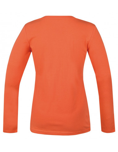 Ladies t-shirt ls Elisia Fresh salmon