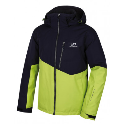 Men's jacket Copper Night sky/lime punch