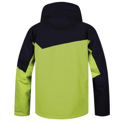 Men's jacket Copper Night sky/lime punch 2