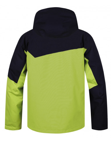 Men's jacket Copper Night sky/lime punch