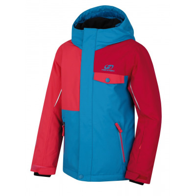 KIDS skiing jacket TIMUR JR caribbean sea/teaberry