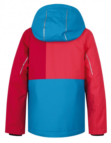 KIDS skiing jacket TIMUR JR caribbean sea/teaberry