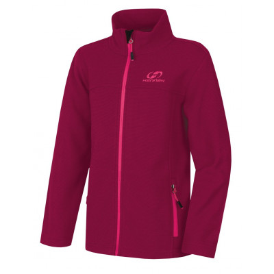 KIDS skiing sweatshirt TAURUM JR rose stripe