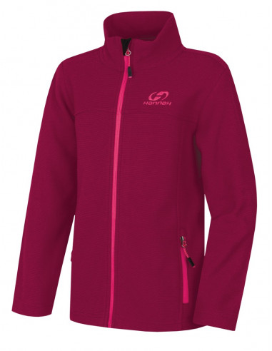 KIDS skiing sweatshirt TAURUM JR rose stripe