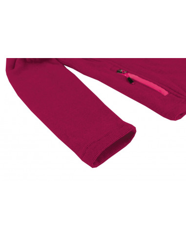 KIDS skiing sweatshirt TAURUM JR rose stripe