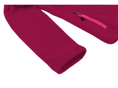 KIDS skiing sweatshirt TAURUM JR rose stripe