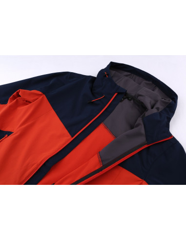 Men's jacket SAWNEY pureed pumpkin/black iris