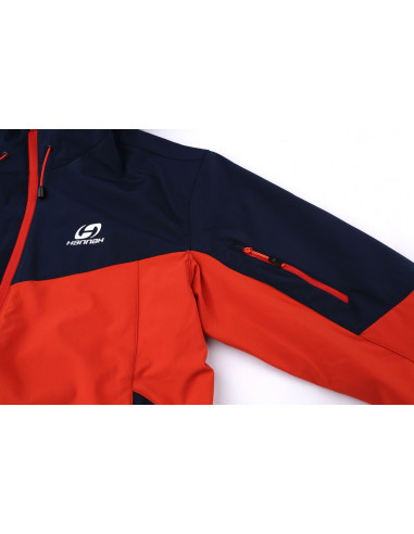 Men's jacket SAWNEY pureed pumpkin/black iris