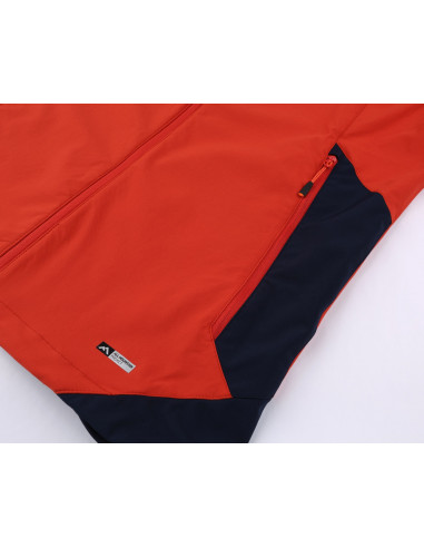 Men's jacket SAWNEY pureed pumpkin/black iris