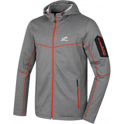 Men's sweatshirt TELFORD light gray mel (orange)