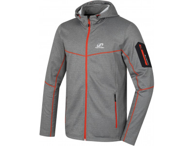 Men's sweatshirt TELFORD light gray mel (orange)