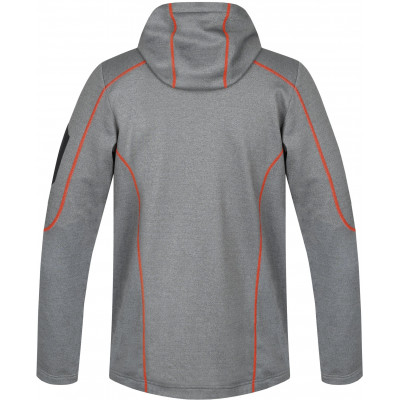 Men's sweatshirt TELFORD light gray mel (orange) 2