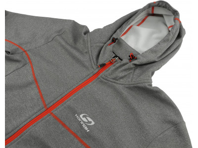 Men's sweatshirt TELFORD light gray mel (orange)