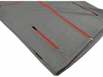 Men's sweatshirt TELFORD light gray mel (orange)