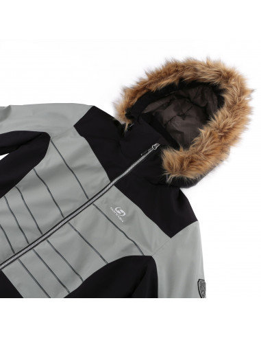 Ladies jacket BERTIE anthracite/frost gray