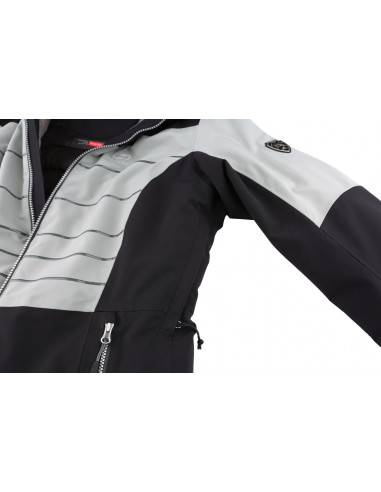 Ladies jacket BERTIE anthracite/frost gray