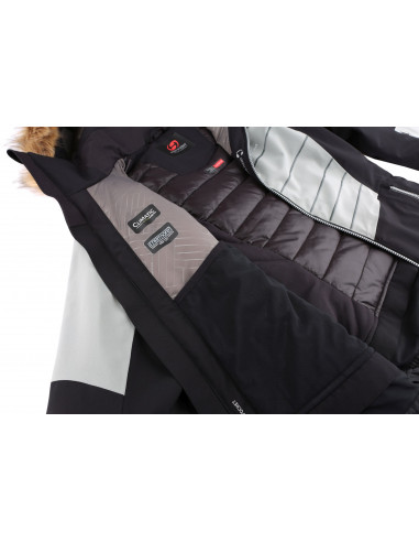 Ladies jacket BERTIE anthracite/frost gray