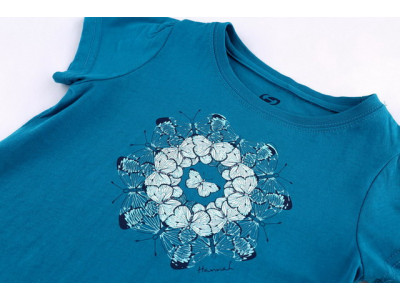 Kid's t-shirt Poppy JR Algiers blue (print 1)