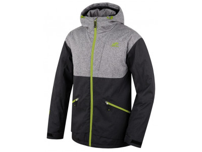 Men's jacket Starter Cloudburst mel/black mel