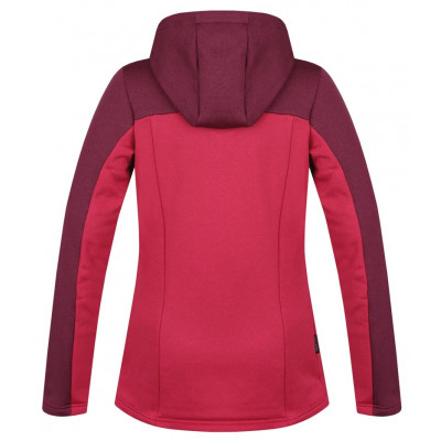 Ladies sweatshirt Anny Amaranth mel/carmine mel 2