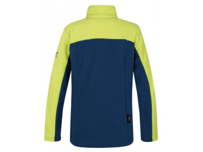 Kid's sweatshirt Armin JR Majolica blue/lime punch