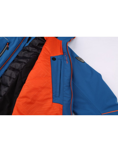 Men's skiing jacket MARCOS mykonos blue