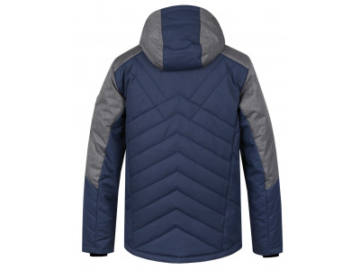 Men's skiing jacket NADIM midnight navy/gray mel