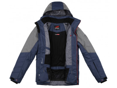 Men's skiing jacket NADIM midnight navy/gray mel