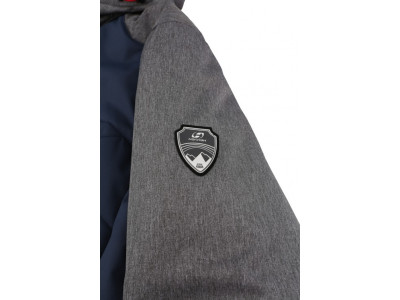 Men's skiing jacket NADIM midnight navy/gray mel