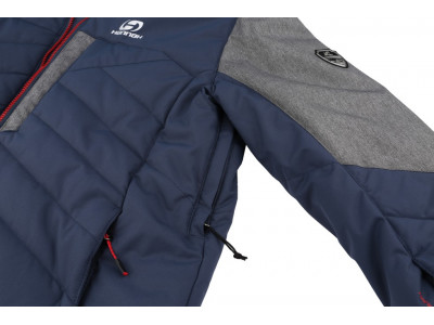 Men's skiing jacket NADIM midnight navy/gray mel