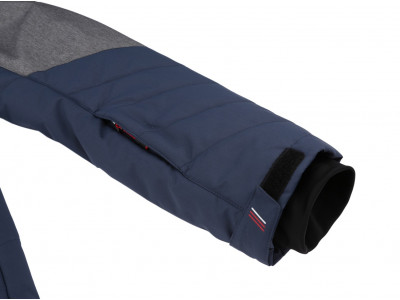 Men's skiing jacket NADIM midnight navy/gray mel