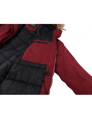 Ladies city jacket GALIANO II garnet mel