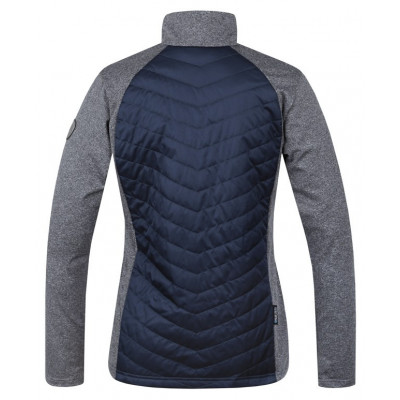 Ladies skiing sweatshirt DOLORES midnight navy/light gray mel 2