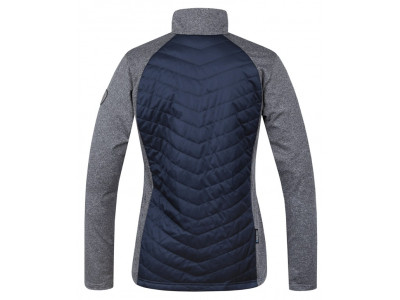 Ladies skiing sweatshirt DOLORES midnight navy/light gray mel