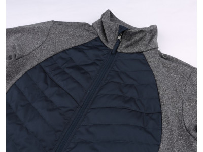 Ladies skiing sweatshirt DOLORES midnight navy/light gray mel